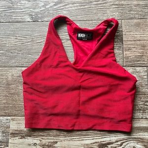 Beach Riot - Red Glitter Ruby Top